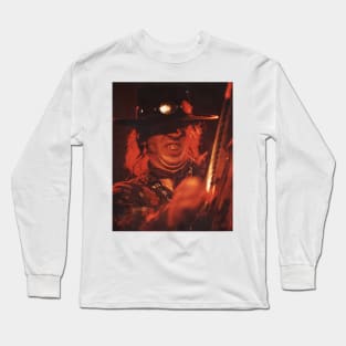 Stevie Ray Vaughan Photograph Long Sleeve T-Shirt